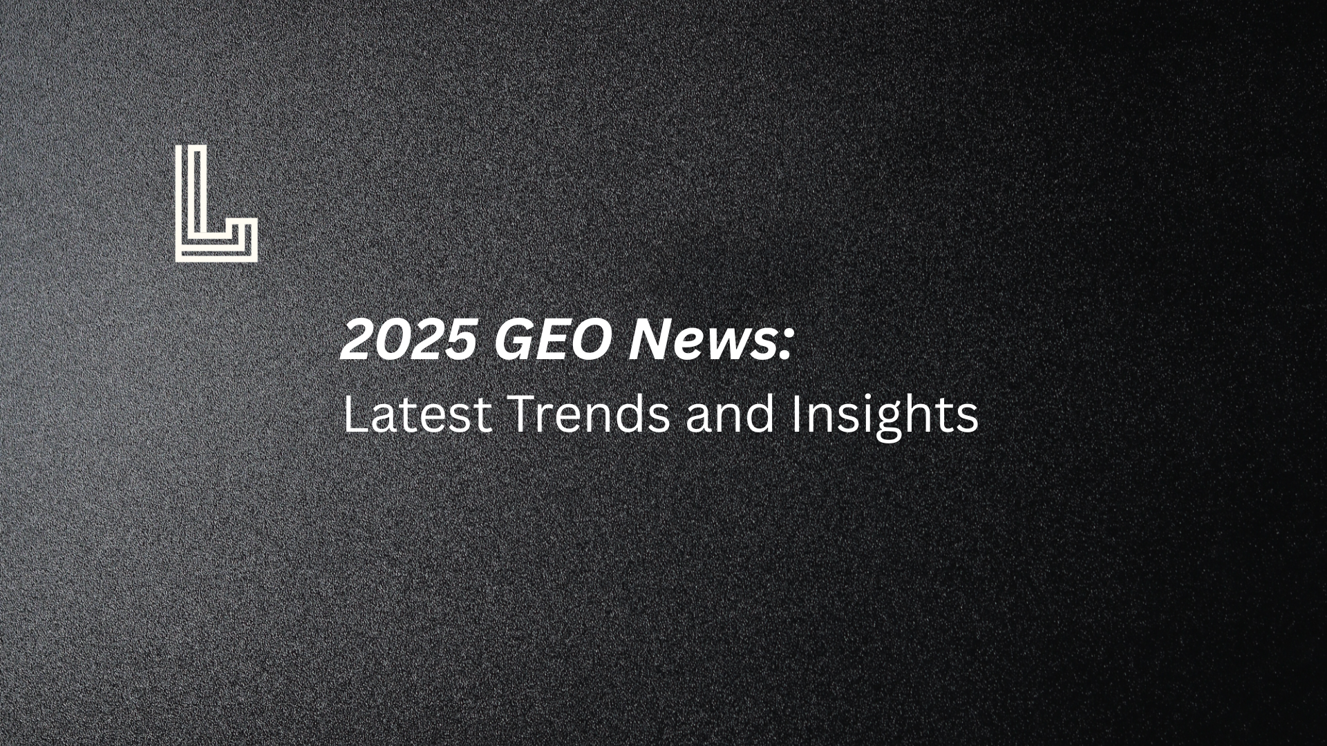 Generative Engine Optimization News